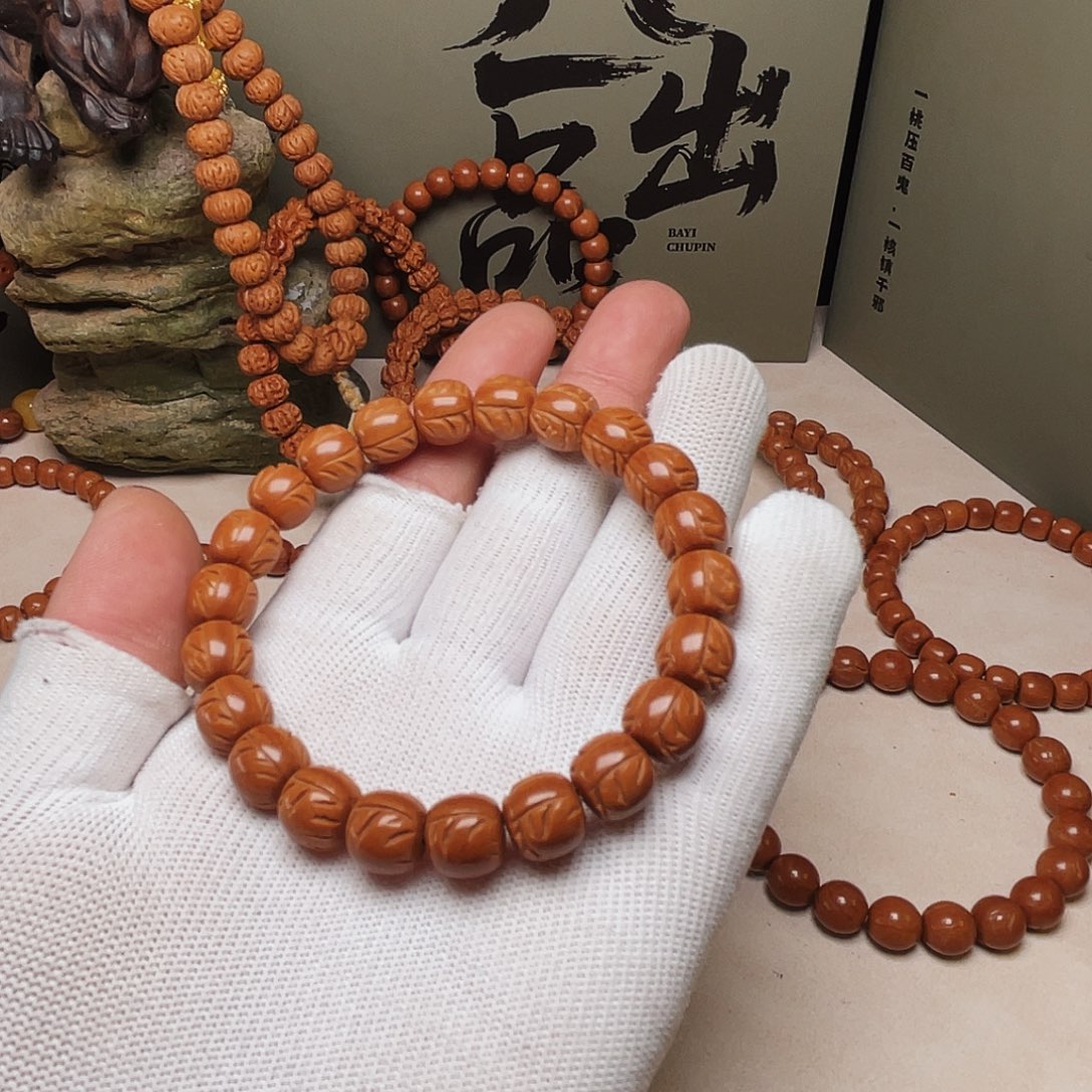 什***海桃核吊坠桃核光柱