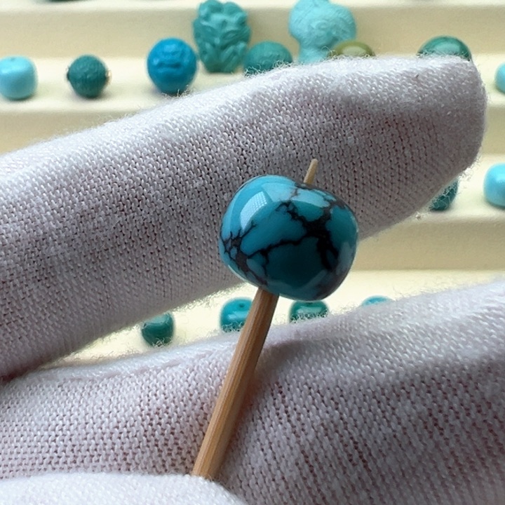 未镶嵌绿松石珠宝奇石10.1