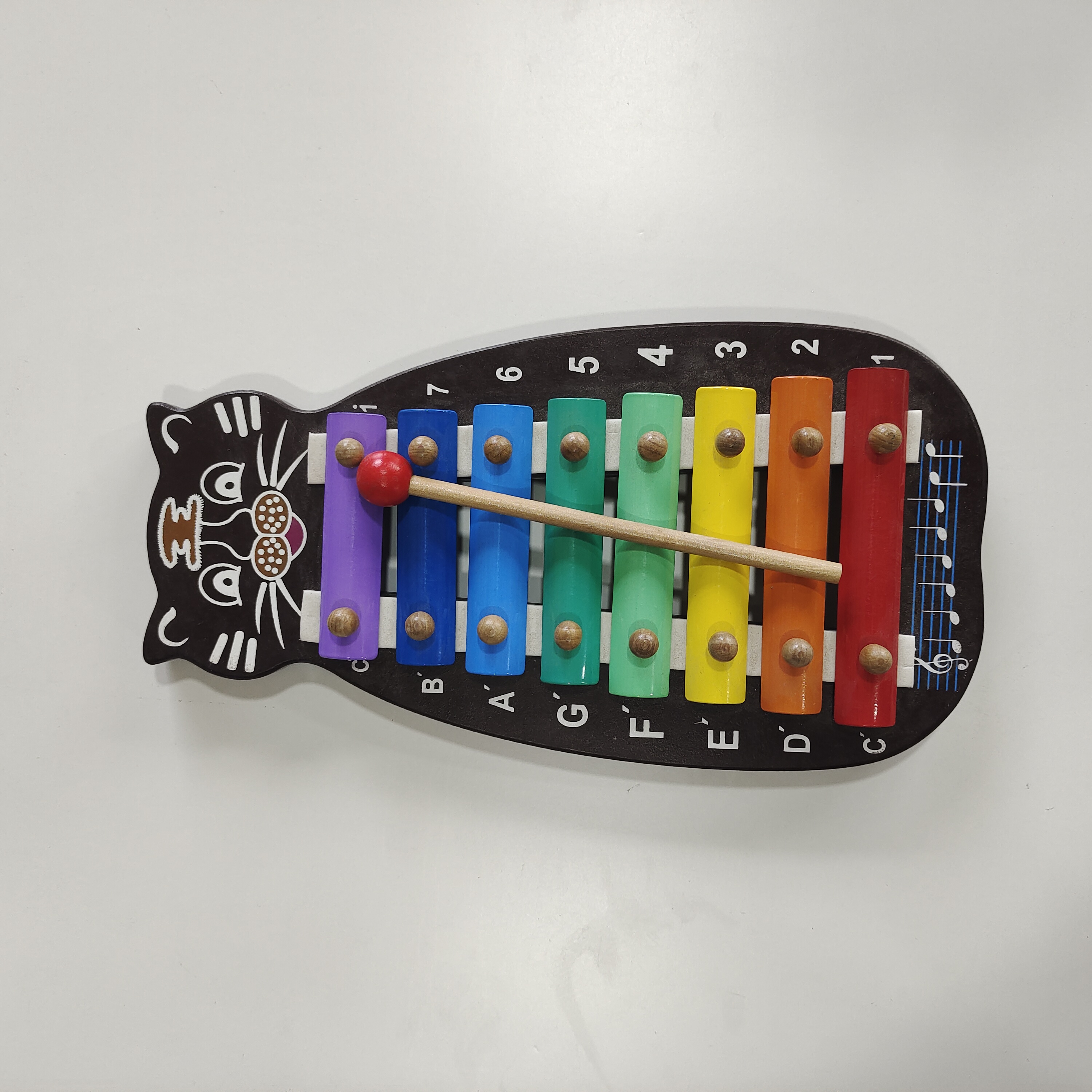 音乐启蒙早教益智力婴儿童玩具1-2-3岁男女孩一周岁宝宝八音敲琴