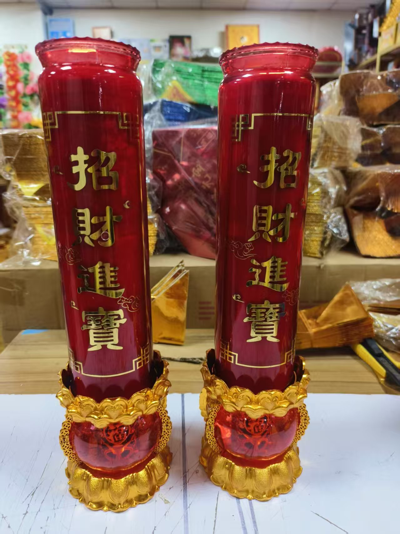 纯植物酥油斗烛无烟无味防风佛前家用长明灯七天