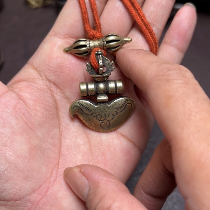 玻璃颈饰藏家元素吊坠手工