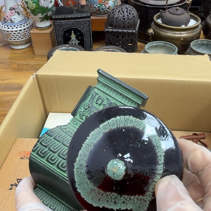 呀工艺品摆件瓷器摆件正能量