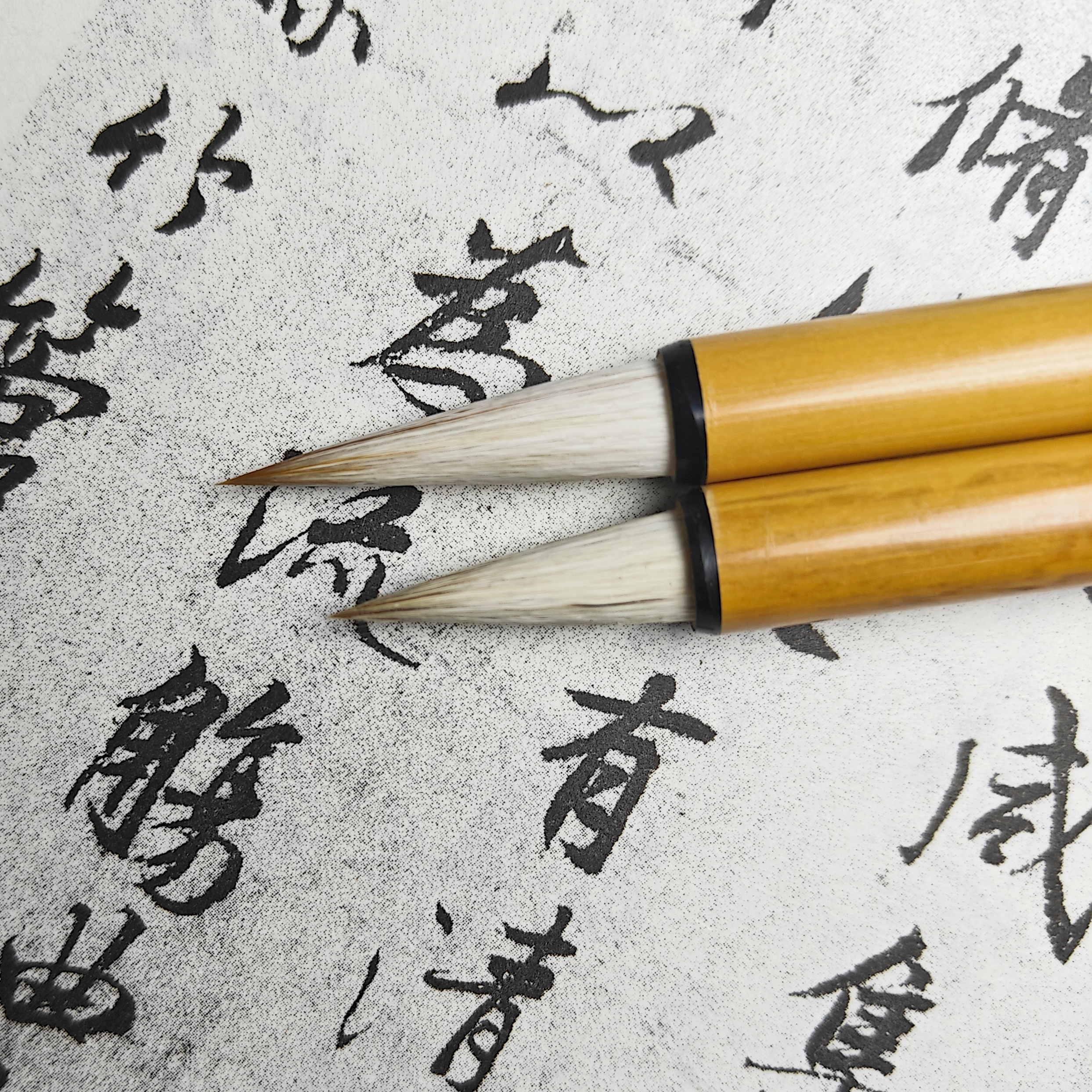百川堂精品狼羊应手欧楷田楷颜楷行书隶书国画兼毫毛笔
