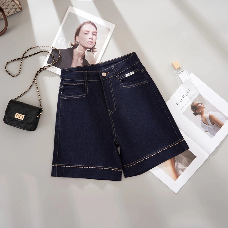 薄款【超薄+运费险】夏季显瘦大码A字版型高腰直筒短裤女