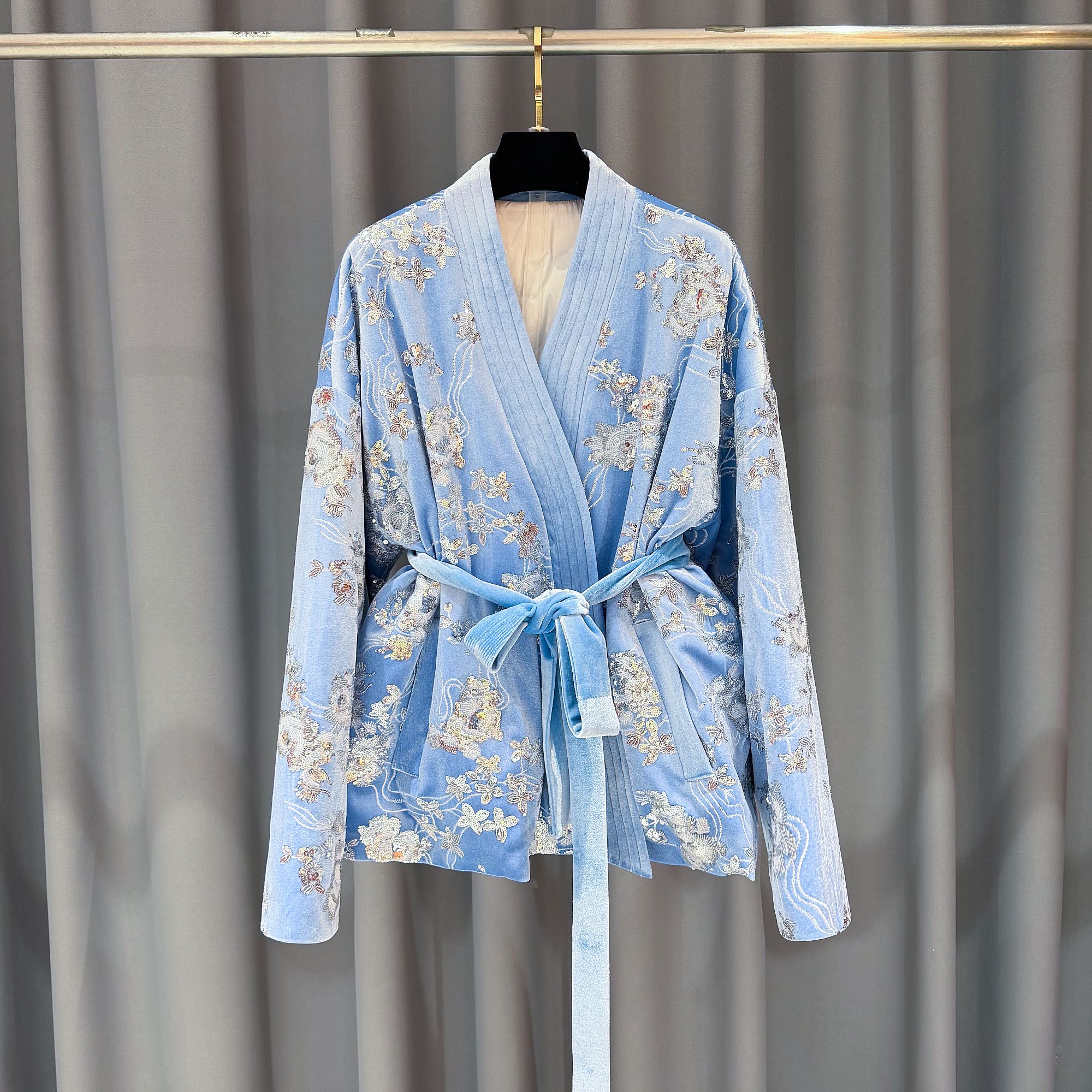 2025新款冬装新中式羽绒服厚款中长款白鸭绒外套