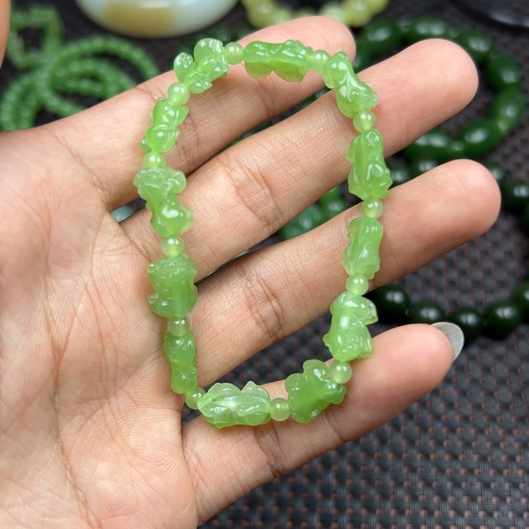 和田玉挂件未镶嵌手串