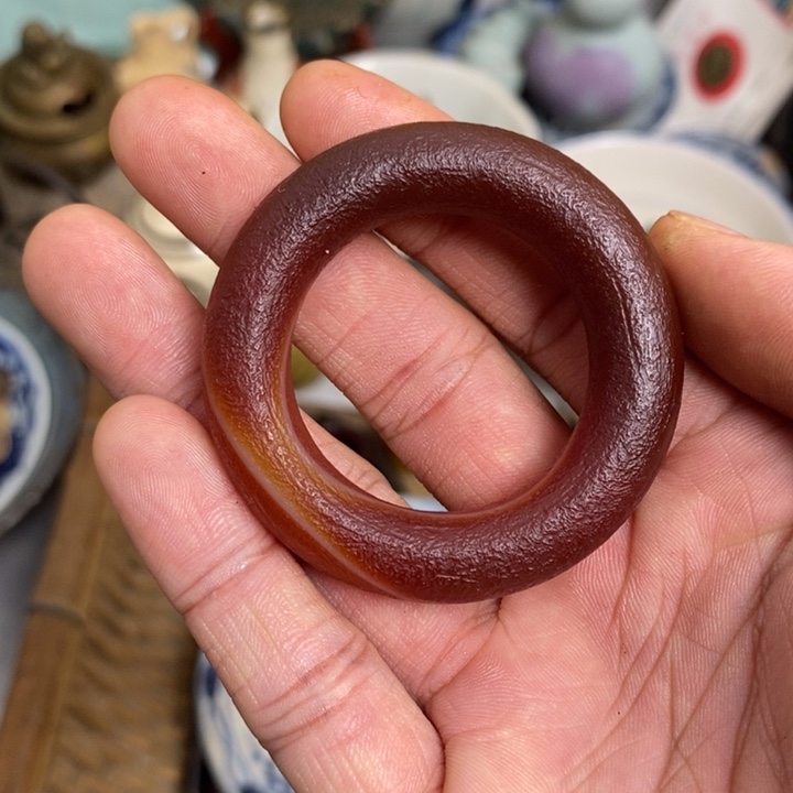 笑***1工艺品 三才环 摆件 微瑕