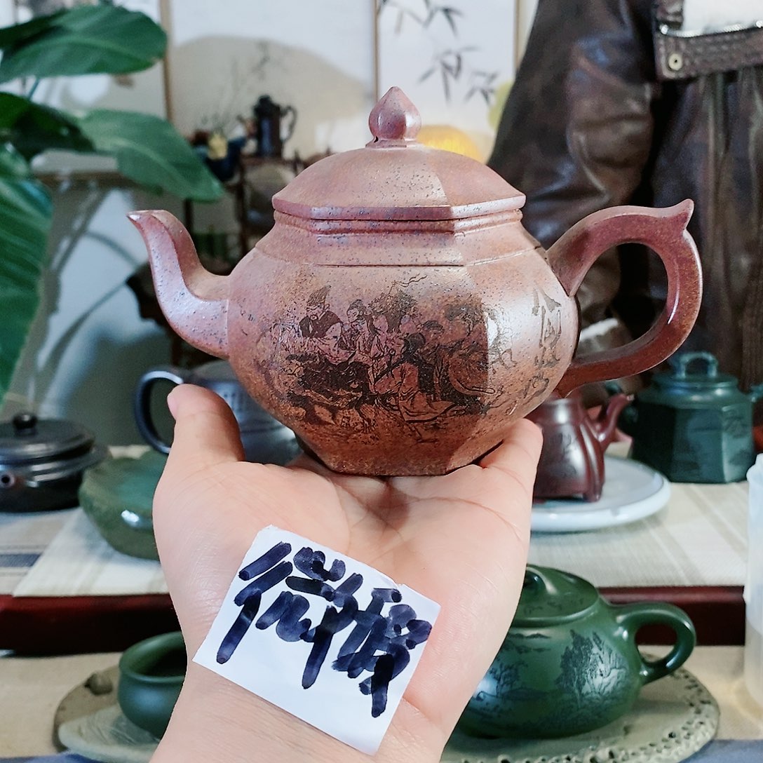 紫砂茶壶宜兴紫砂壶的人在