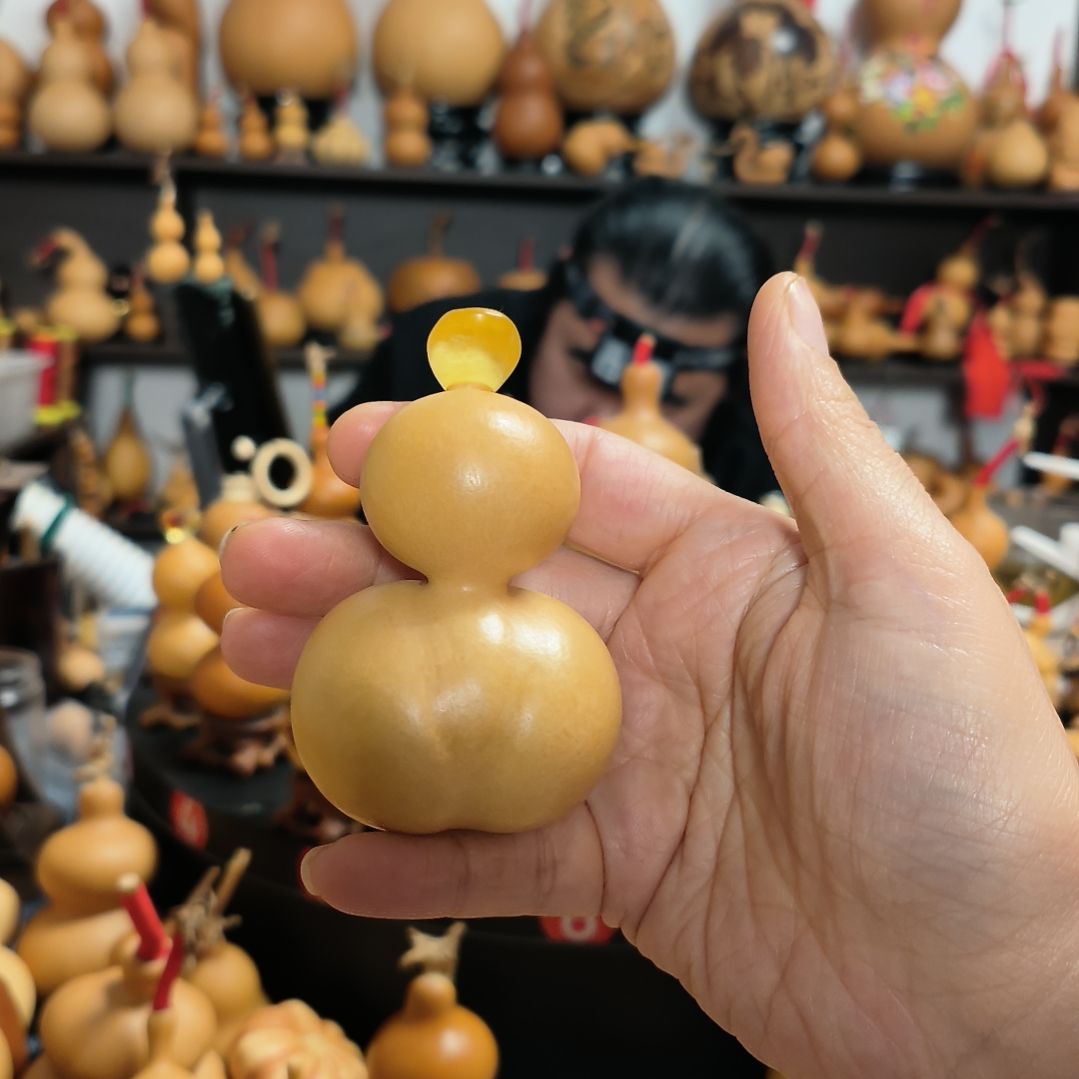香***梵葫芦福禄双全手把件
