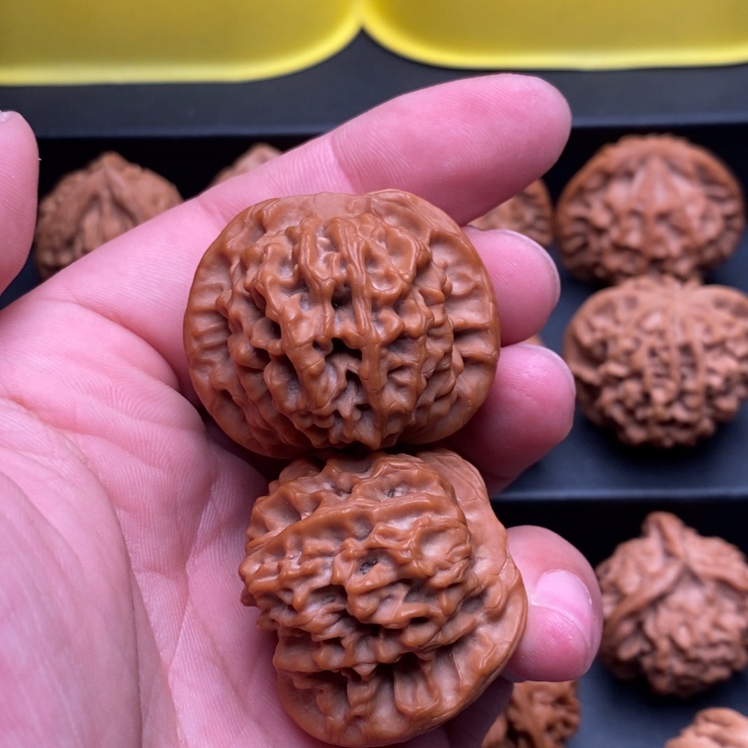 奋***斗文玩核桃吊坠39.5秦闷货头