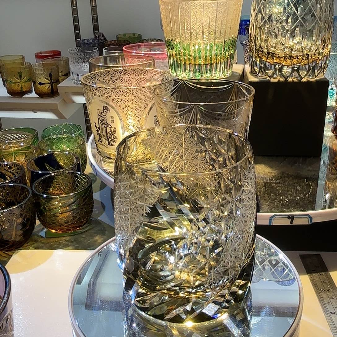 水晶玻璃吸管款晓*风花雪月