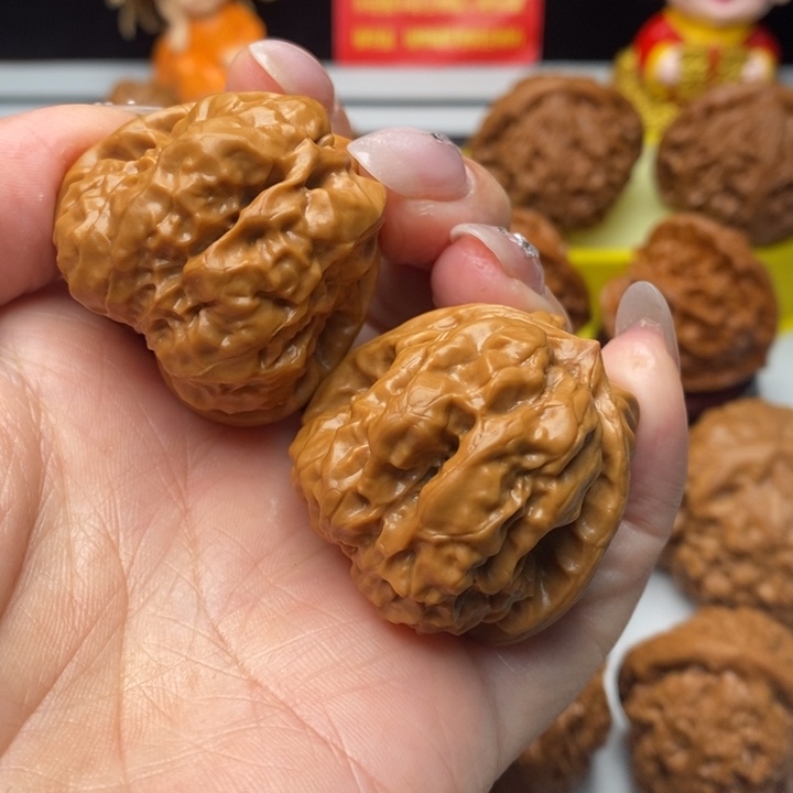 核桃文玩核桃三角蛙