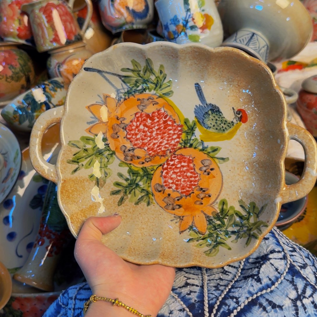 瓷片景德镇陶瓷手工手绘