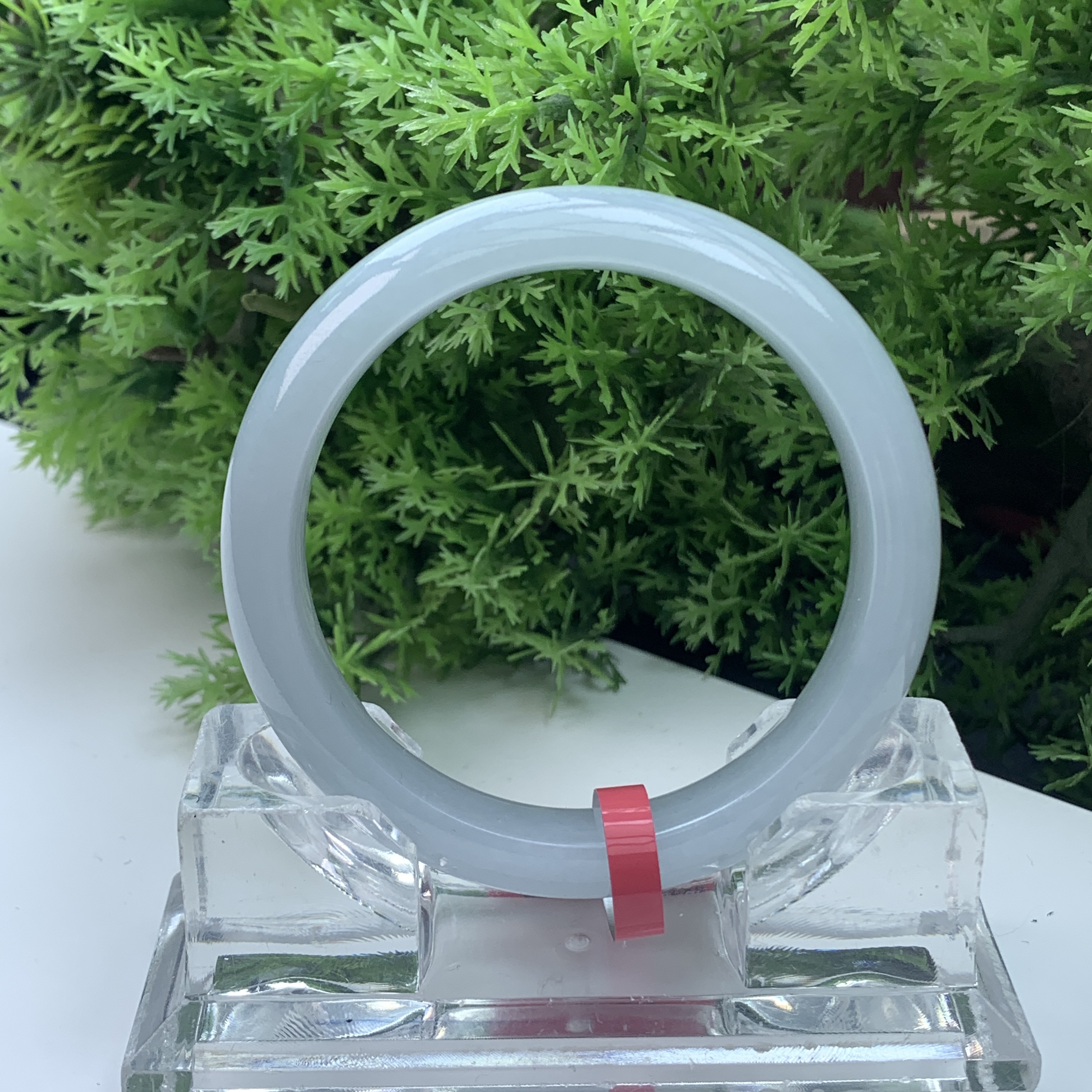 【刘思懿】天然缅甸A货翡翠手镯-Z-6