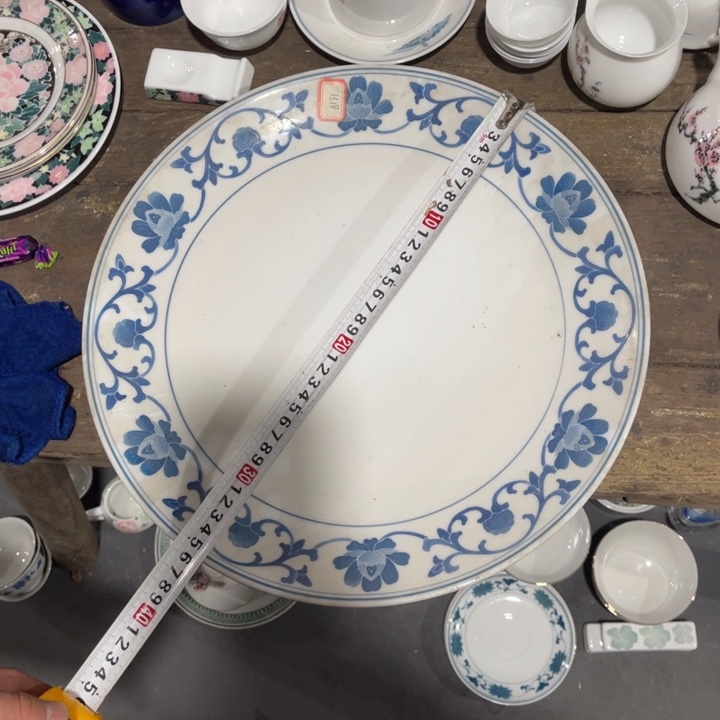 醴陵高温瓷釉下手绘36厘米都**好