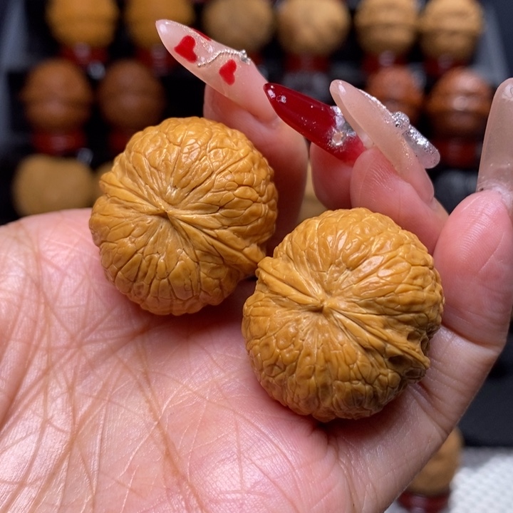 文玩核桃把件小金豆21号29尺
