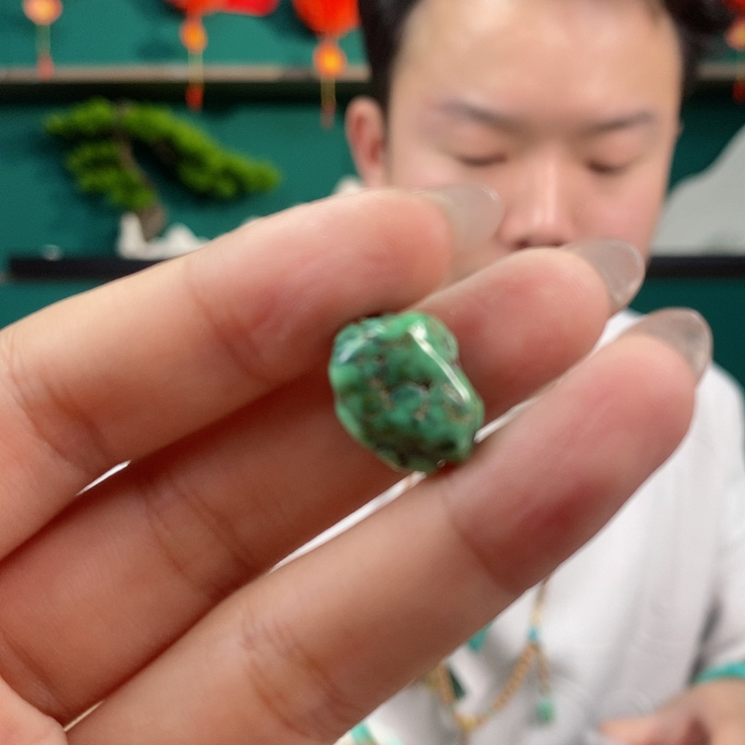绿松石珠宝奇石未镶嵌