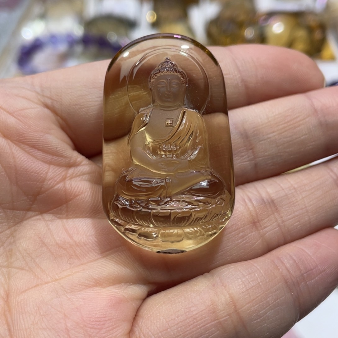 水晶颈饰未镶嵌香*哥定制