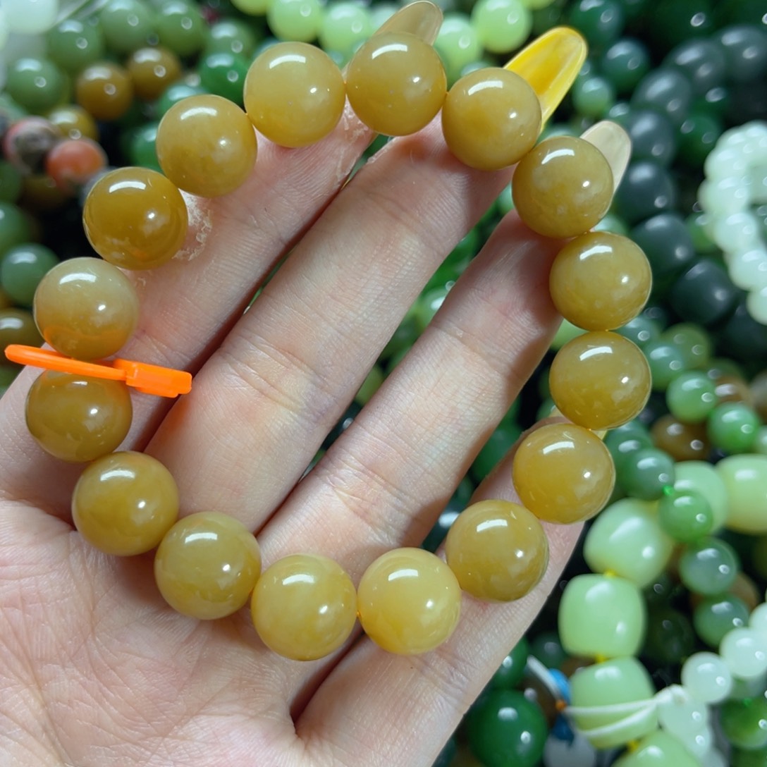 未镶嵌手串和田玉