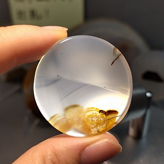 玛瑙/玉髓未镶嵌吊坠挂牌金蟾