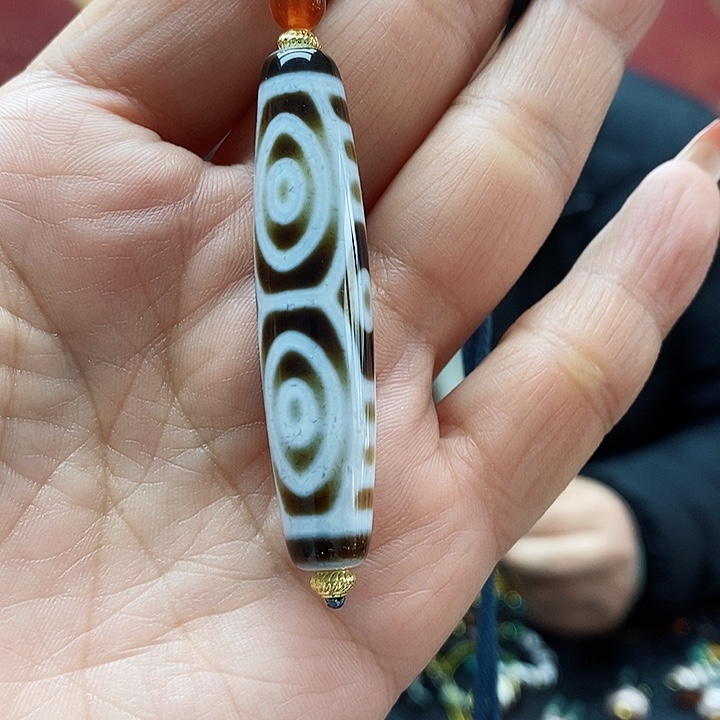 玛瑙/玉髓颈饰合金