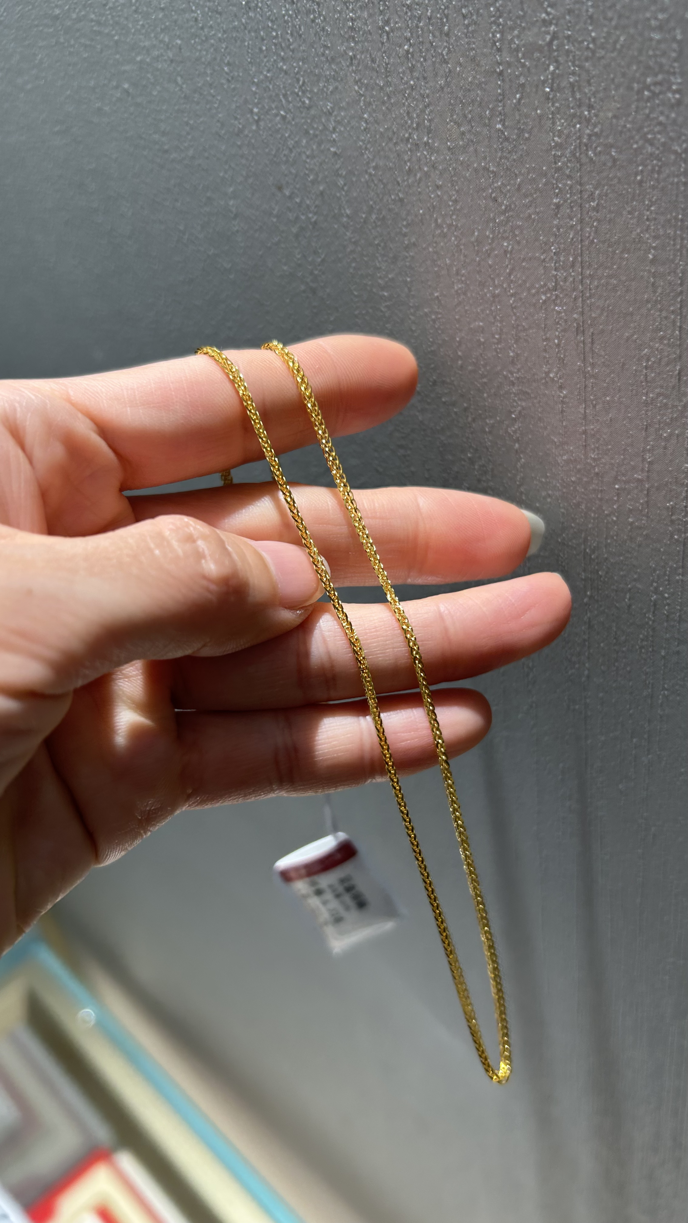 足金999肖邦链45cm 6.23克