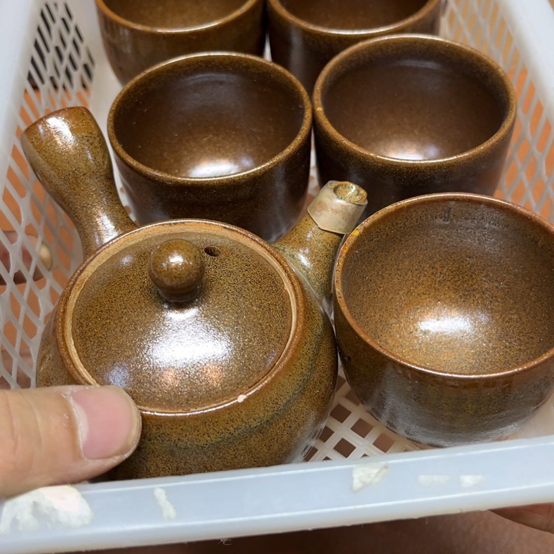 我***火瓷 茶周边工艺品红红火火