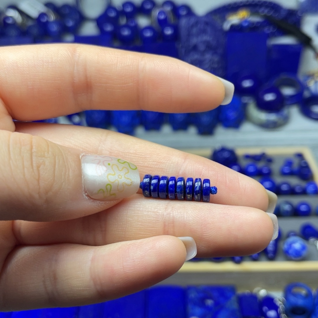 青金石单珠6+未镶嵌