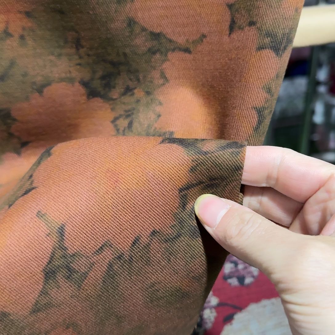 斜纹双层棉布一米价1.5米宽120