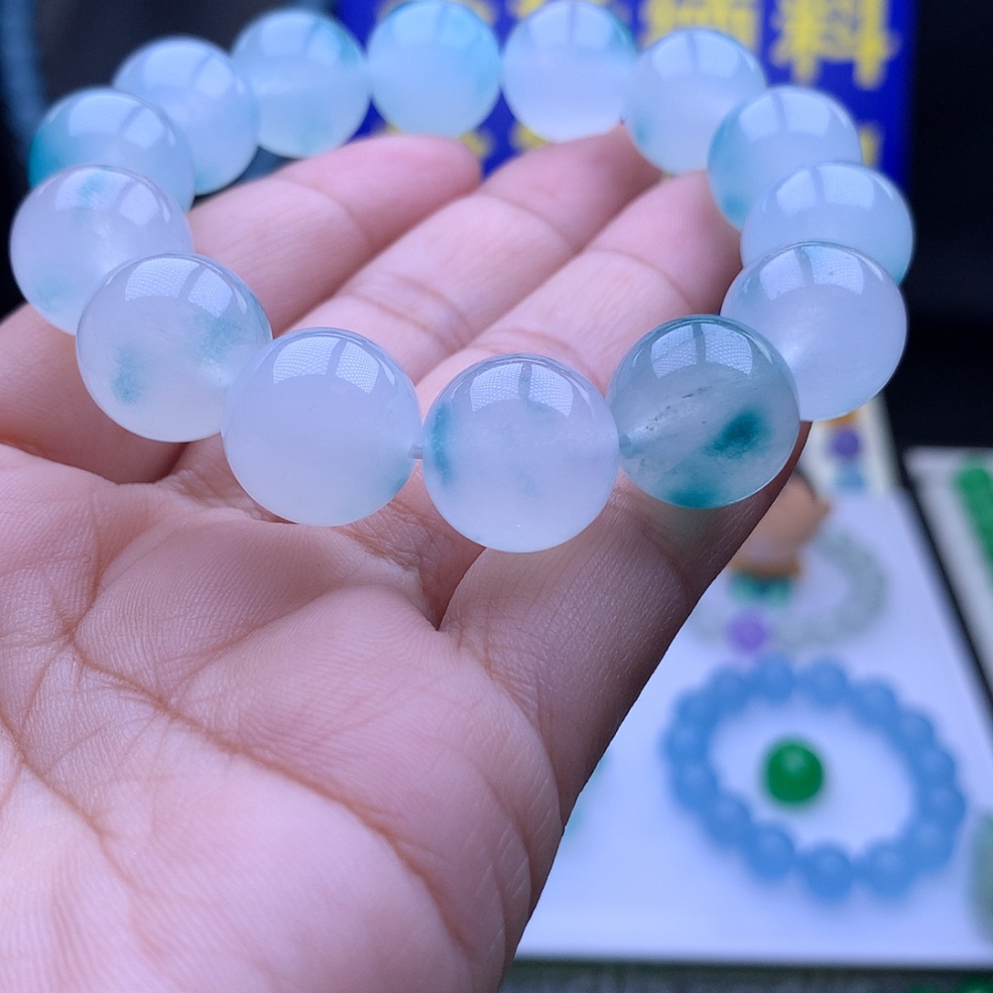 浩***T翡翠散珠翡翠手串2