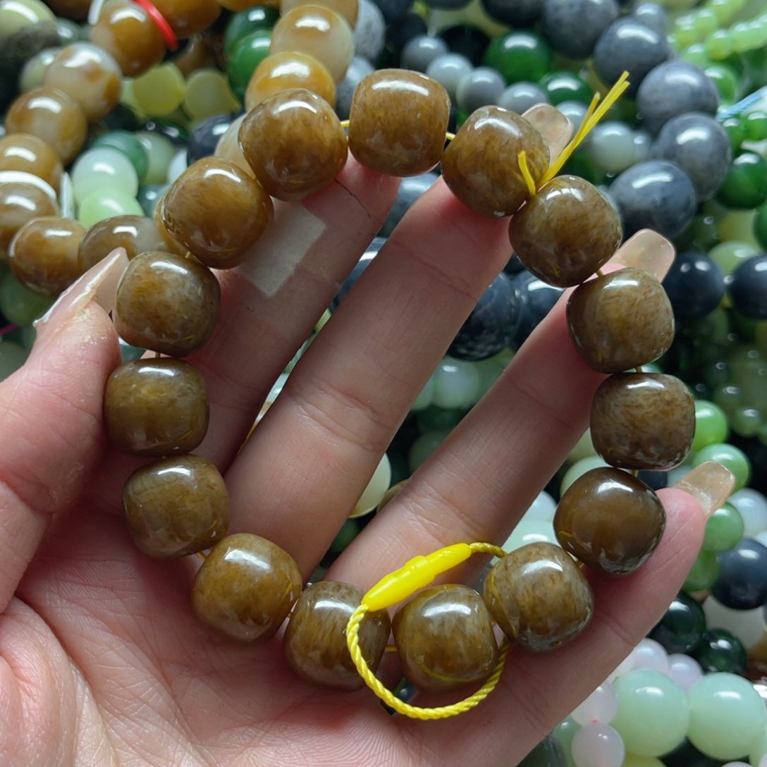 和田玉手链未镶嵌