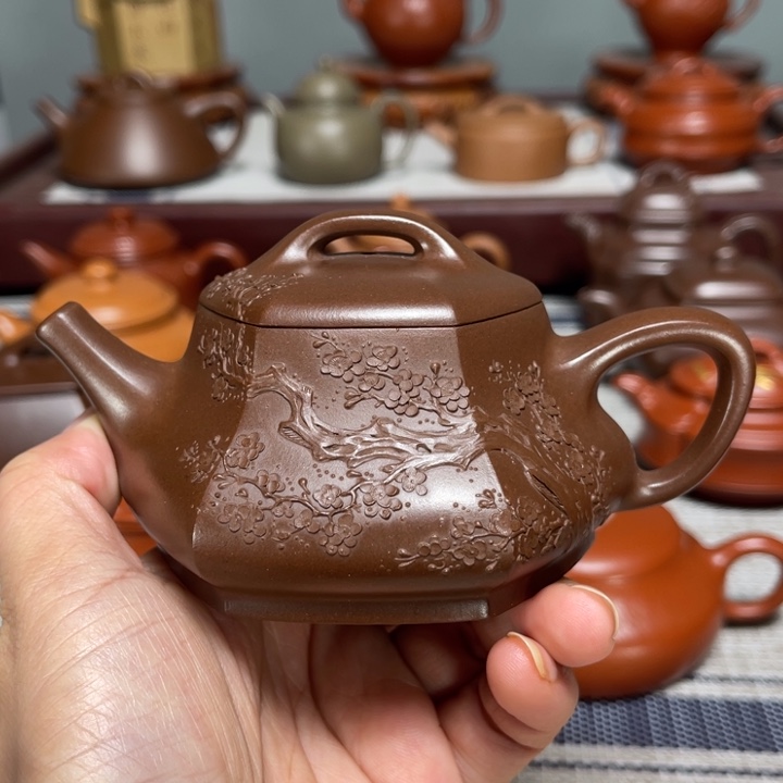 紫砂茶壶全手工制作150cc