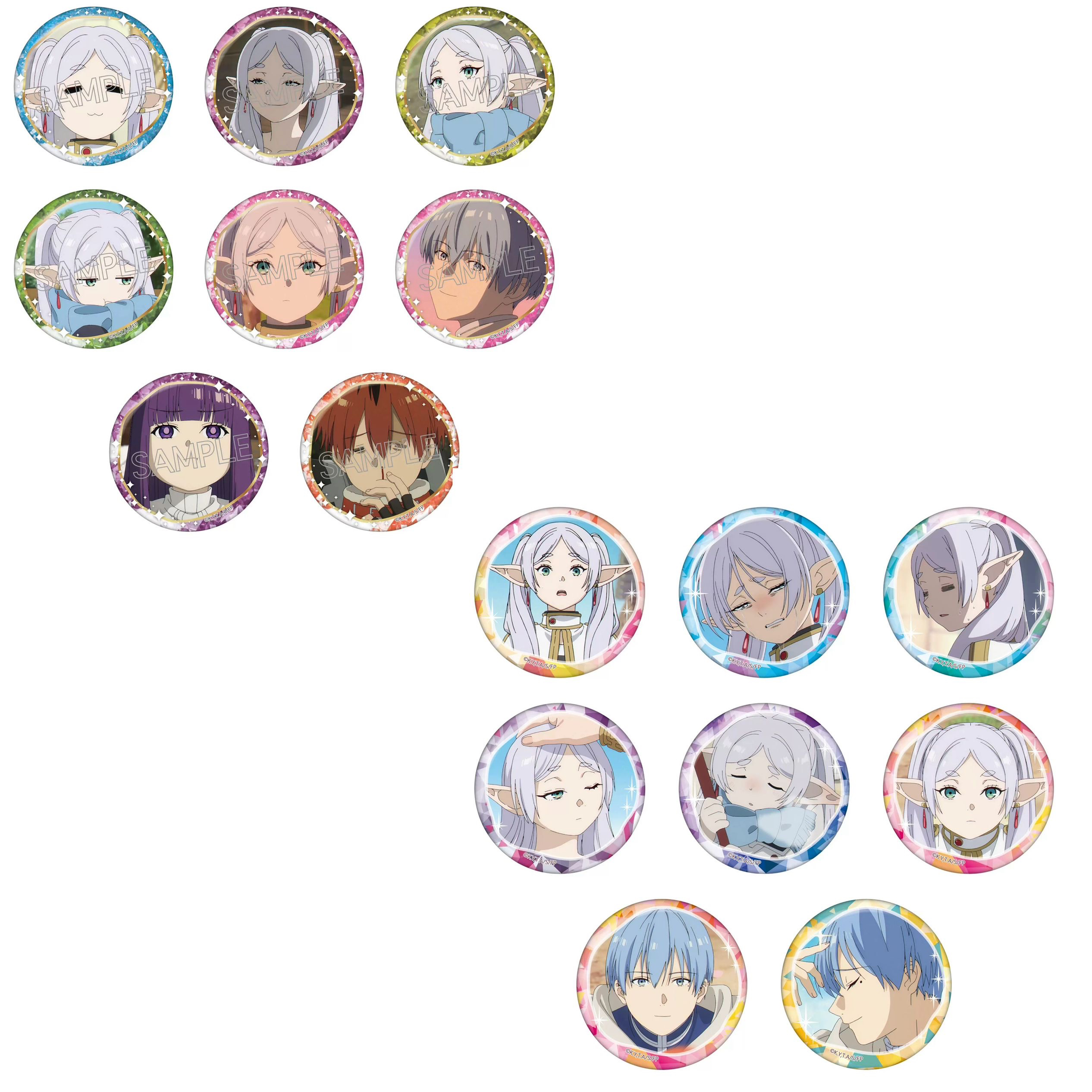 葬送的芙莉莲（鹿鹿日谷）百面相吧唧徽章