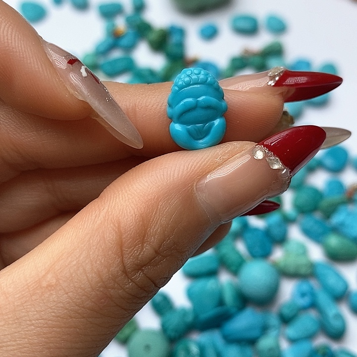 绿松石珠宝奇石未镶嵌