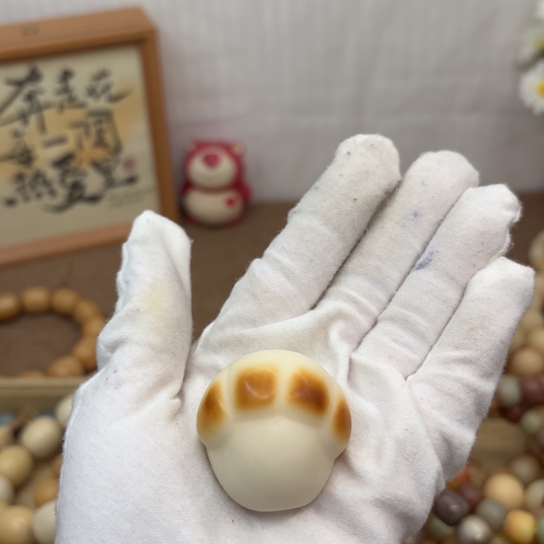 菩提根/象牙果吊坠牙果瑕疵猫爪把件980