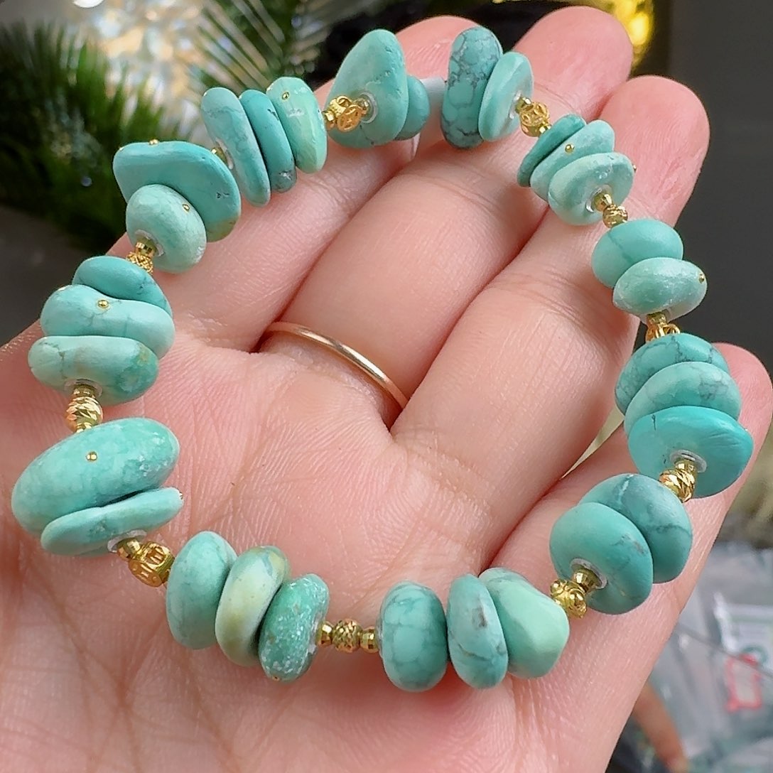 绿松石珠宝奇石未镶嵌