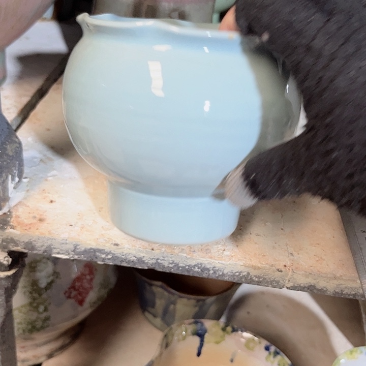 瓶口12高13 景德镇陶瓷满29包邮