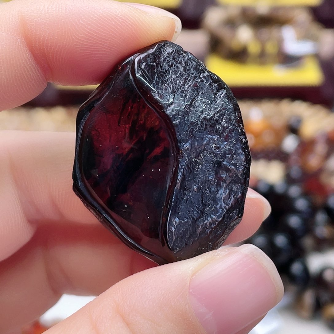 琥珀裸石未镶嵌w****_大