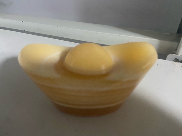 玉石雕刻元宝家居摆件