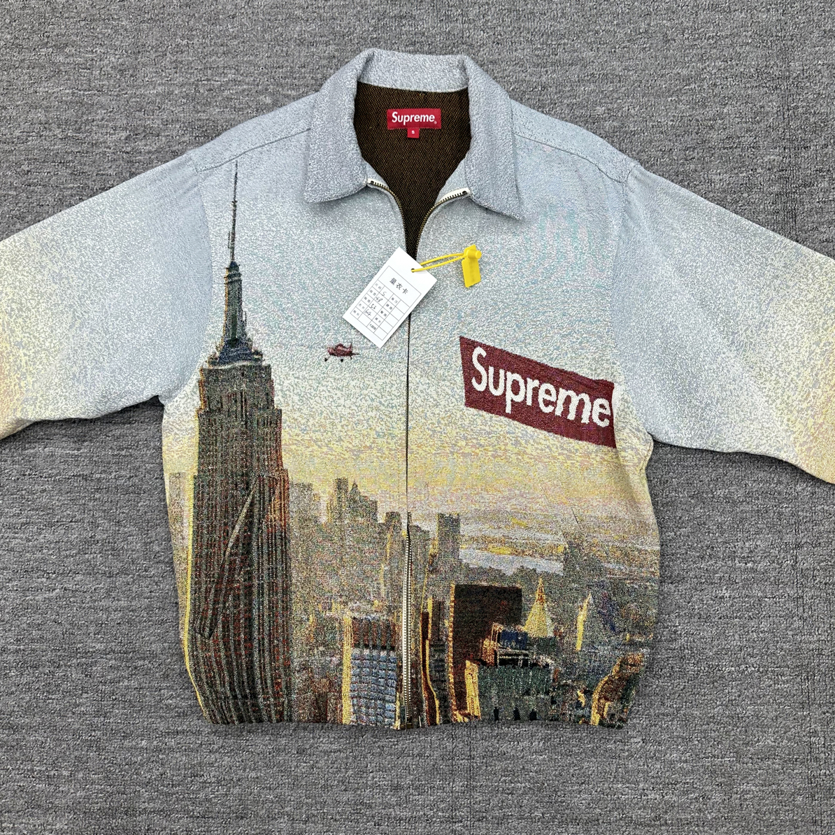 99新 Supreme S supreme大都会 夹克 99新