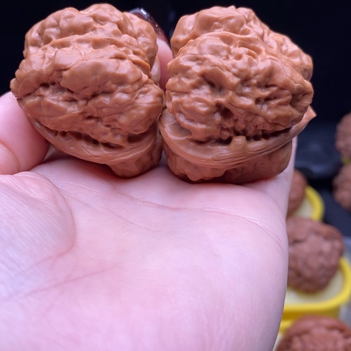 人***情文玩核桃把件哈默头