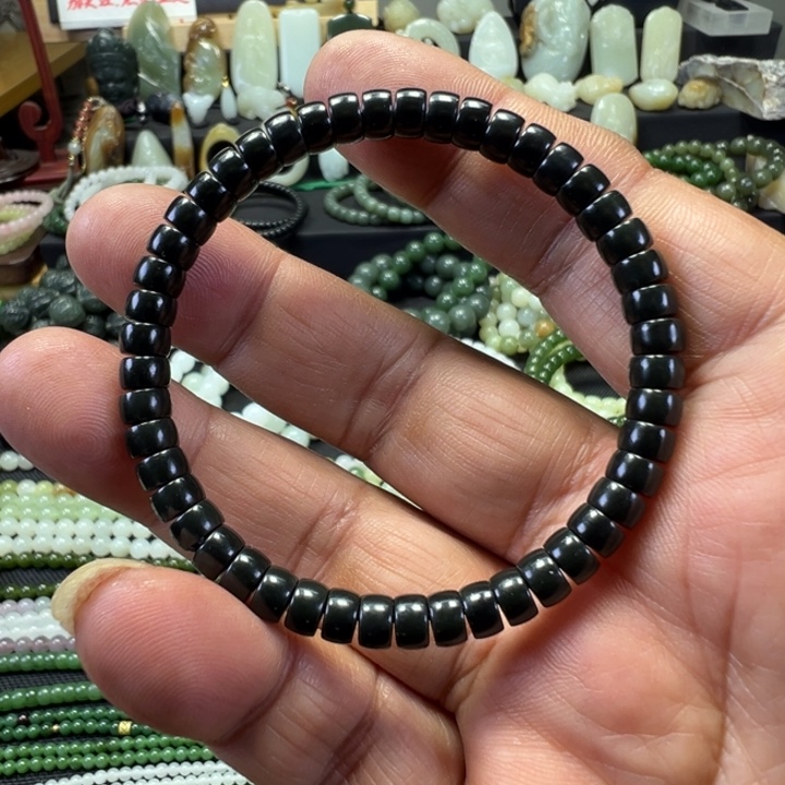 和田玉未镶嵌套链