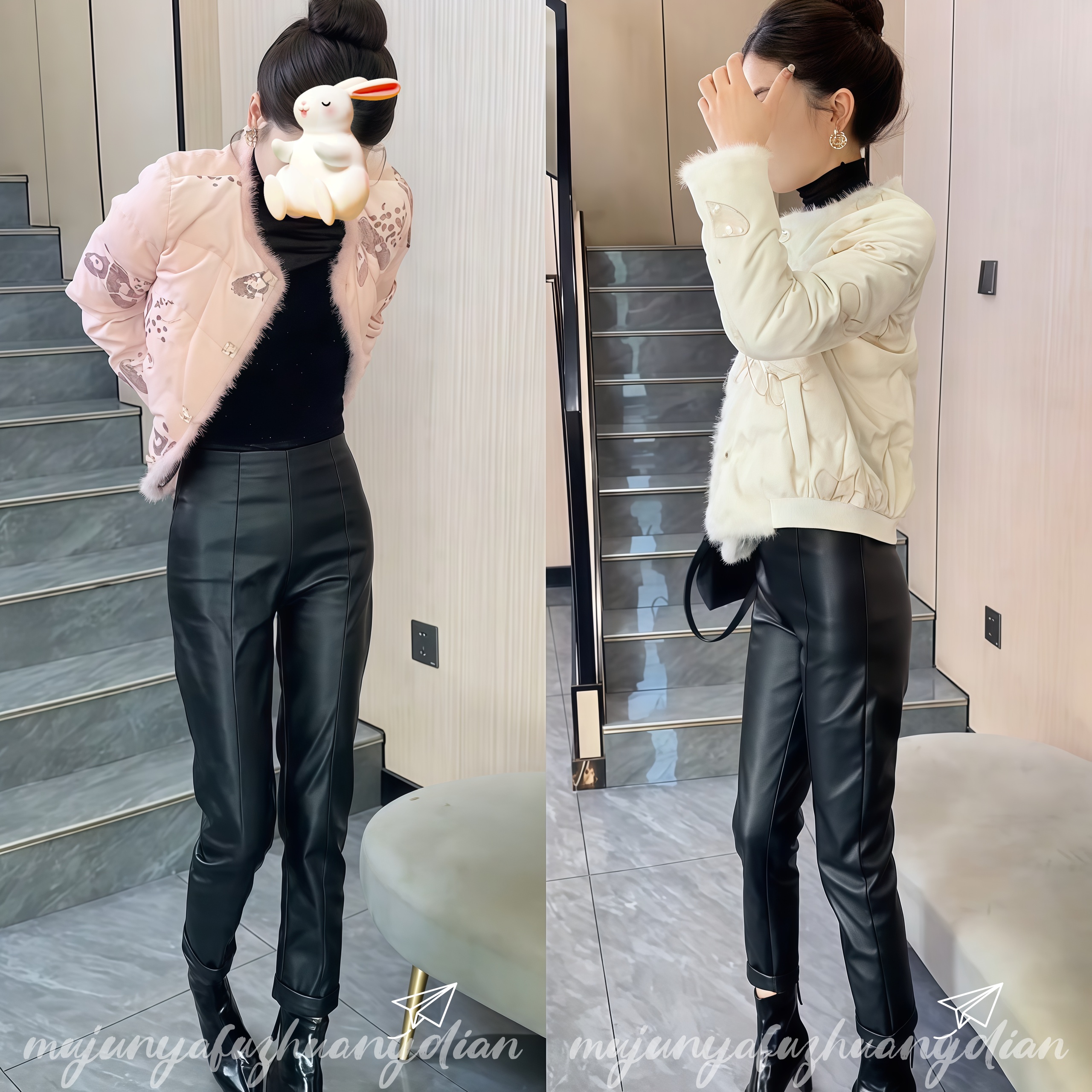 2025新款时尚气质显瘦秋冬洋气百搭保暖外套刺绣棉服