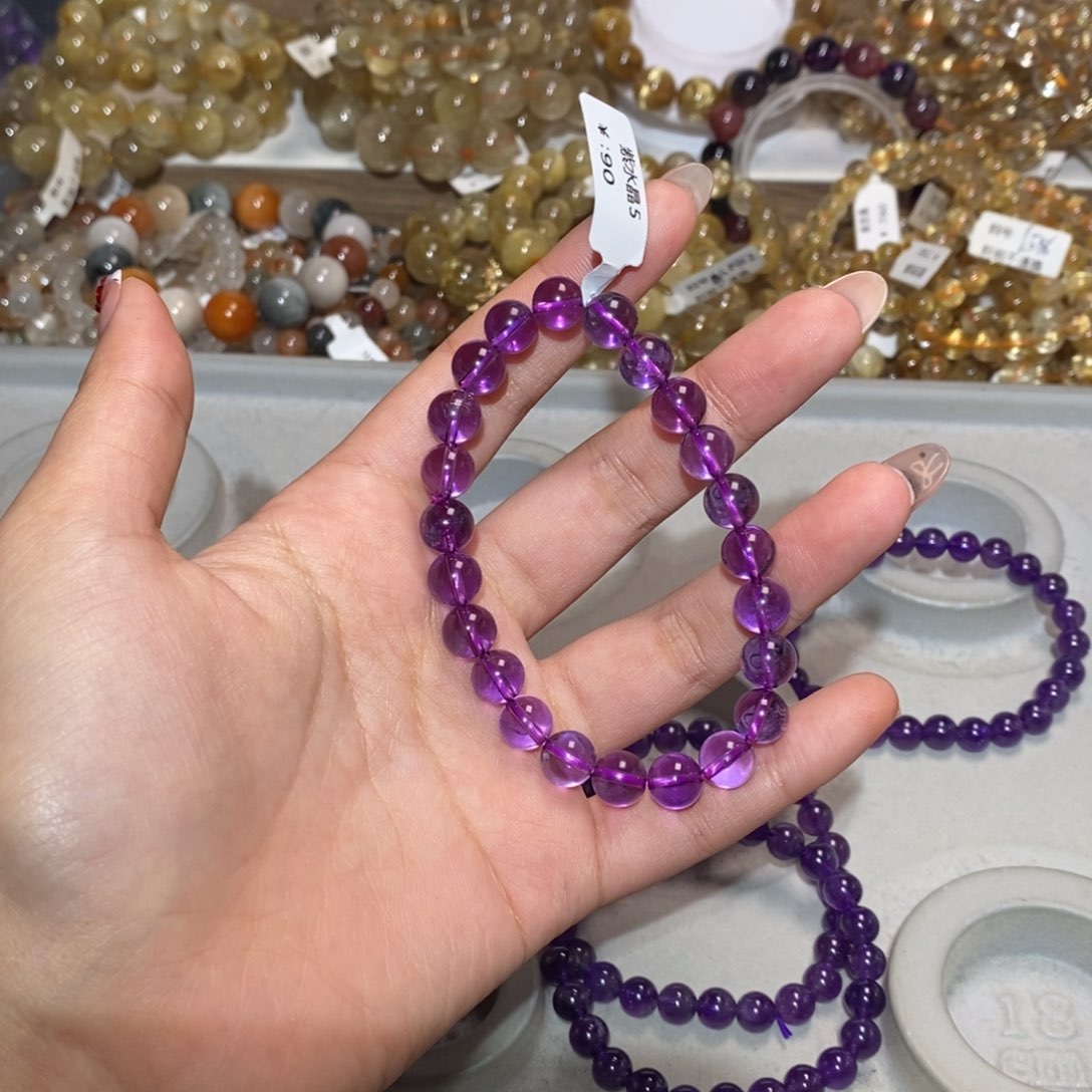水晶手链未镶嵌阿*蕾手链