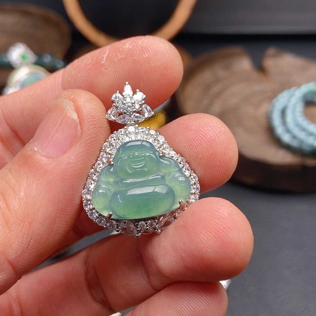 翡翠吊坠(不含链)未镶嵌498吊坠