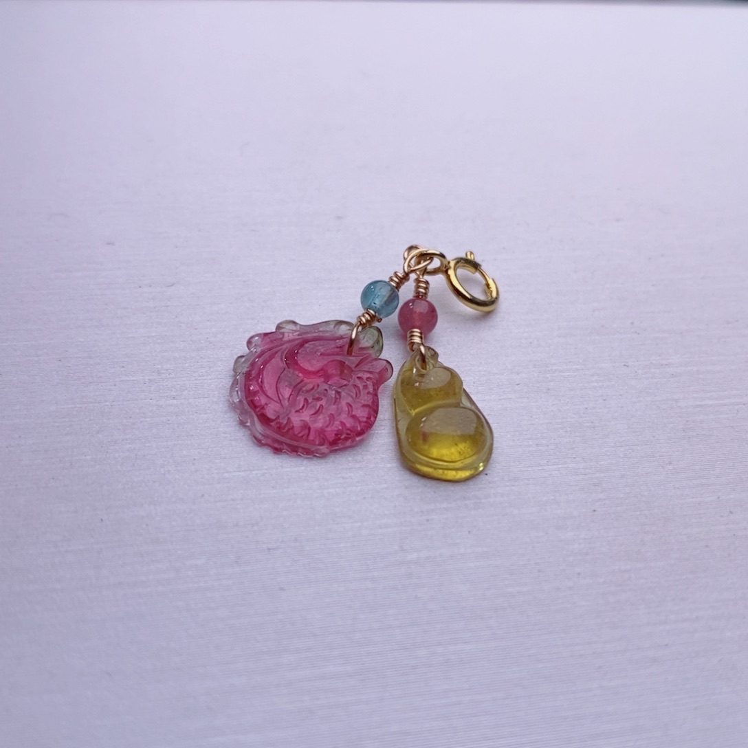 未镶嵌小滴溜碧玺碧玺A小滴溜