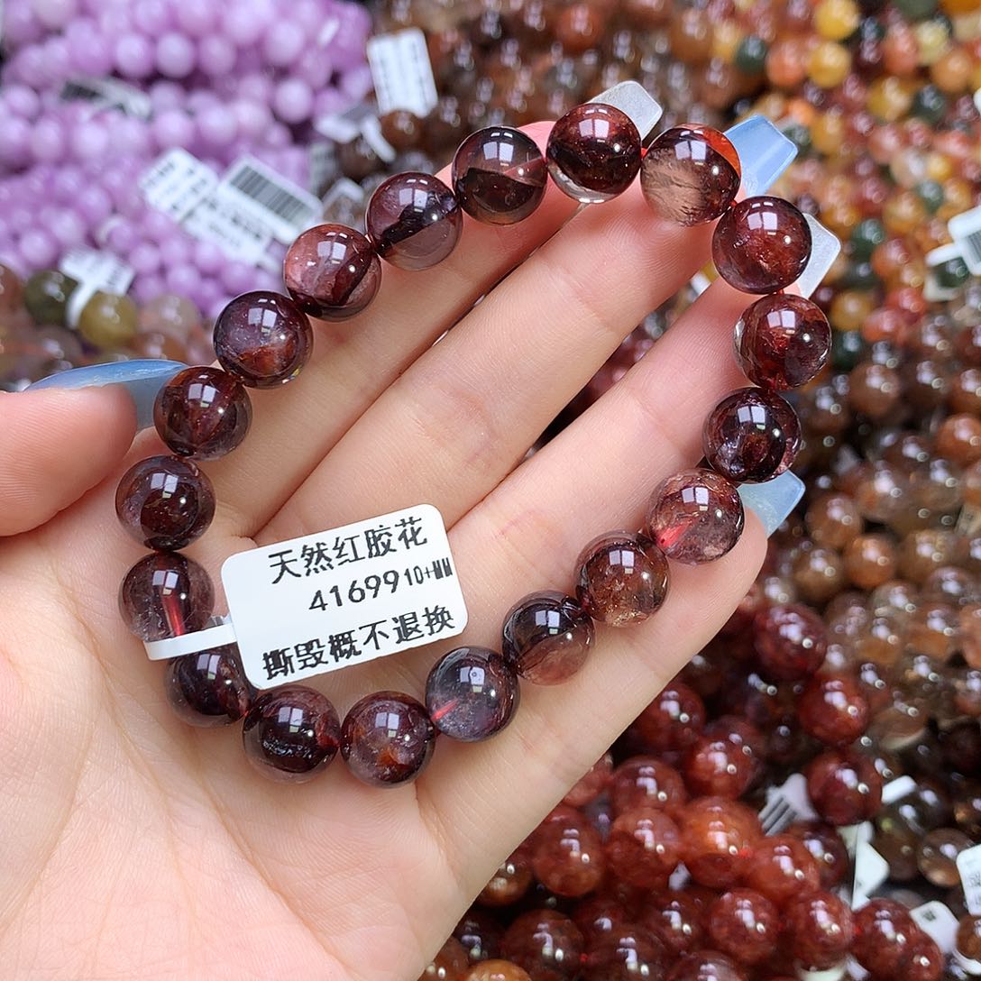 水晶手链未镶嵌，