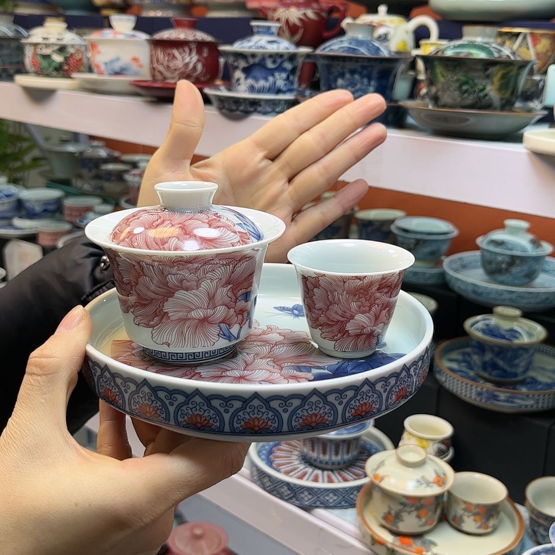 盖碗快快乐乐健健康康