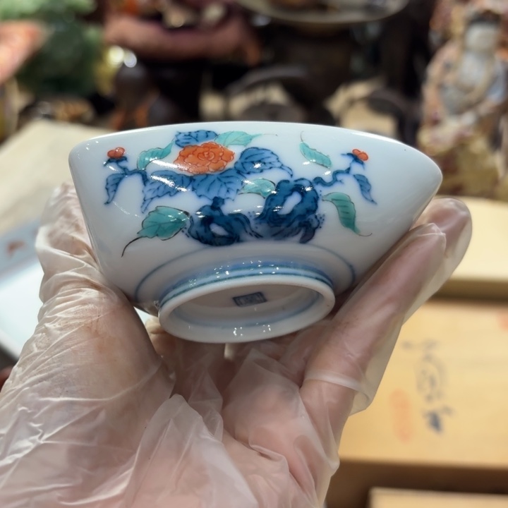 陶瓷古美术置物摆件