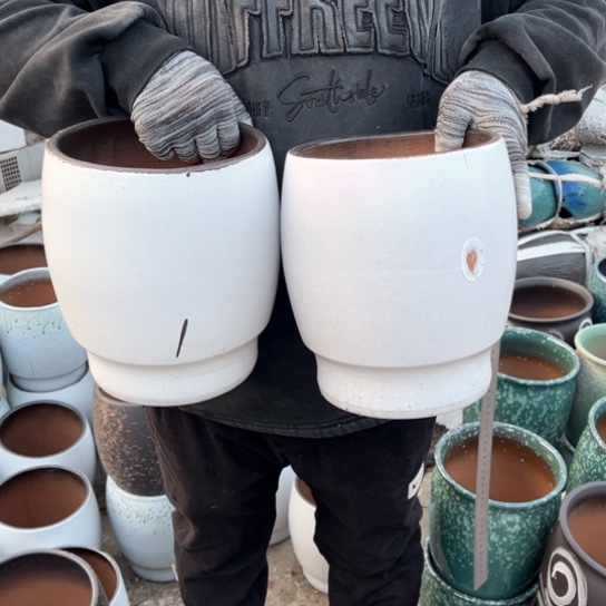 红陶口19高24瑕疵